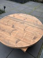 Rond houten tafelblad, Huis en Inrichting, Ophalen, Gebruikt, Rond, 100 tot 150 cm