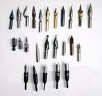 Vintage Lot van kalligrafie pennen nibs., Ophalen of Verzenden