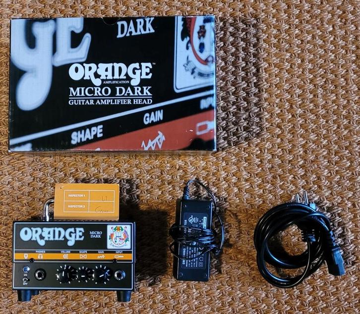 Orange Micro Dark Guitar hybrid/valve amp head 20W, Muziek en Instrumenten, Versterkers | Bas en Gitaar, Zo goed als nieuw, Gitaar