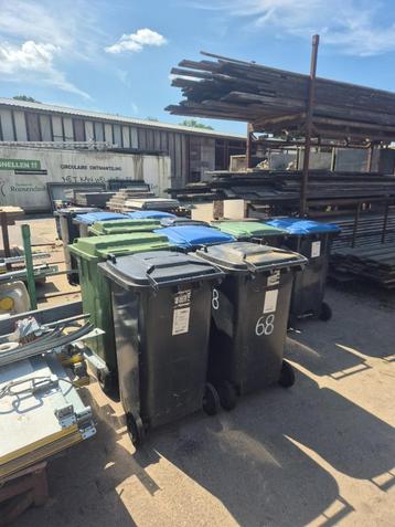 Diverse kliko's - Rol containers - 240 liter beschikbaar voor biedingen