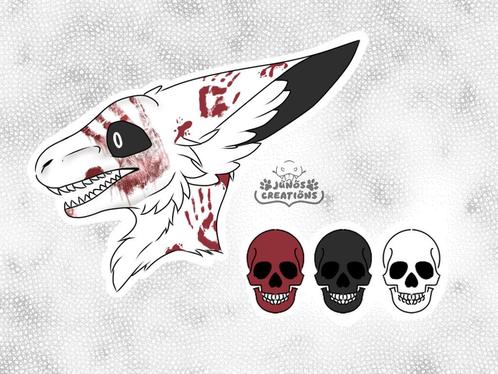 Fursuit dino mask (pre-claim), Hobby en Vrije tijd, Kostuums, Theaterbenodigdheden en LARP, Nieuw, Ophalen of Verzenden