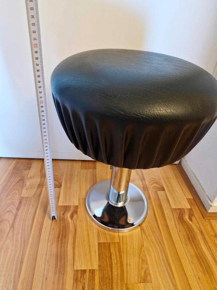 Vintage kruk,46cm hoog,7,7 kilo!Draaibaar,barkruk,mancave, Verzamelen, Retro, Huis en Inrichting, Ophalen of Verzenden