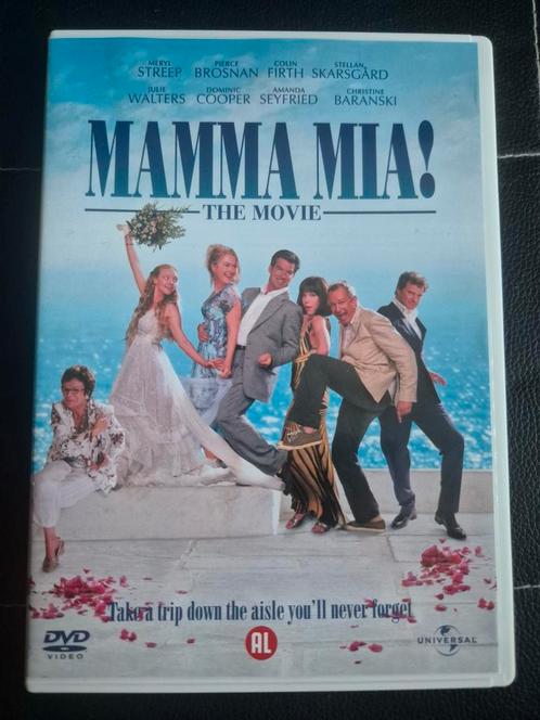 Mamma mia, Cd's en Dvd's, Dvd's | Filmhuis, Zo goed als nieuw, Overige gebieden, Alle leeftijden, Ophalen of Verzenden
