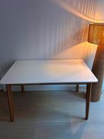 Rechthoekige witte eettafel | Jysk / Jegind, Huis en Inrichting, Ophalen, Tot twee personen, 50 tot 100 cm, Zo goed als nieuw