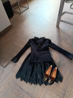 Feest outfit  maat 38, Maat 38/40 (M), Zwart, Zo goed als nieuw, Boven de knie