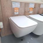 OPRUIMING Toiletpot glans wit nieuw vierkant Salvo 52