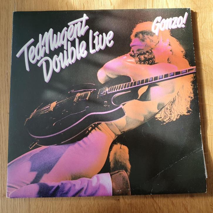 Ted Nugent – Double Live Gonzo! (EU1978) (NM/NM), Cd's en Dvd's, Vinyl | Rock, Zo goed als nieuw, Poprock, 12 inch, Ophalen of Verzenden