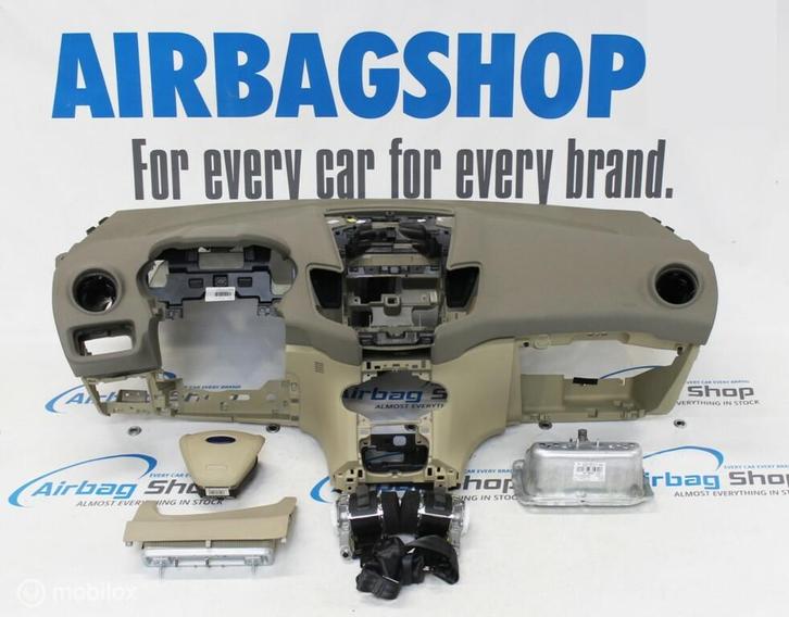 Airbag set - dashboard beige Ford Fiesta MK7 (2008-heden), Auto-onderdelen, Dashboard en Schakelaars