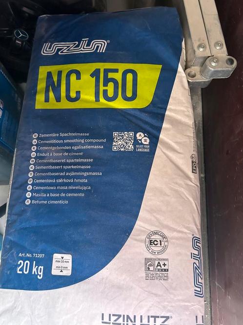 3 zakken cementgebonden egalisatiemassa Uzin NC150 20 kg, Doe-het-zelf en Verbouw, Overige Doe-het-zelf en Verbouw, Nieuw, Ophalen