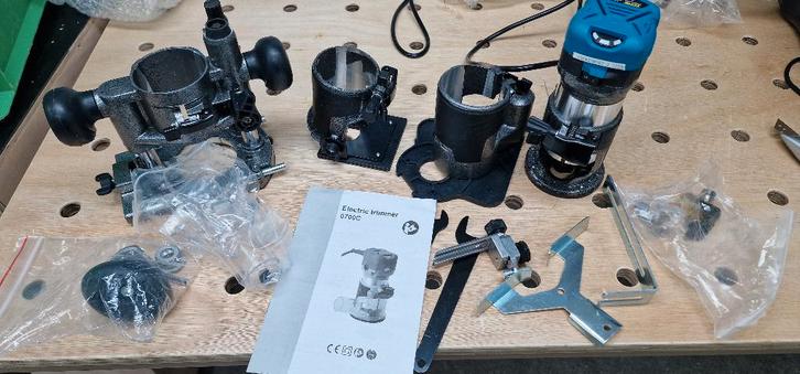 Freesmachine, Doe-het-zelf en Verbouw, Gereedschap | Freesmachines, Nieuw, Elektrisch, Bovenfrees, Ophalen of Verzenden