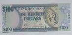 Guyana 100 Dollars  2011, Postzegels en Munten, Bankbiljetten | Amerika, Verzenden, Zuid-Amerika