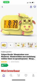 8x kinderwekker, Q, Q, Nieuw, Ophalen of Verzenden