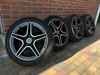 Mercedes A-Klasse AMG velgen zomerset 18 inch, Auto-onderdelen, Banden en Velgen, Ophalen, 18 inch, Banden en Velgen, Zomerbanden