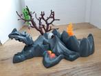 Playmobil Dragon Rock 4147 Draken Rots Poppetjes Zwaard, Complete set, Gebruikt, Verzenden
