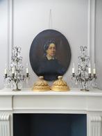 Franse girandoles met 4 lichtpunten, Antiek en Kunst, Ophalen of Verzenden