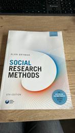 Social Research Methods Bryman, Boeken, Overige niveaus, Ophalen of Verzenden, Bryman, Zo goed als nieuw