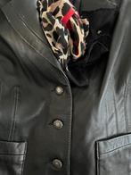 ARMA LEDER Leren blazer jasje zwart maat 42, Verzenden, Zwart, Arma, Maat 42/44 (L)