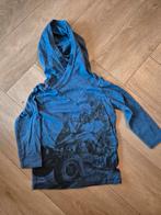 Blauwe hoodie met print - maat 92, Kinderen en Baby's, Kinderkleding | Maat 92, Ophalen of Verzenden, Zo goed als nieuw, WE, Jongen of Meisje
