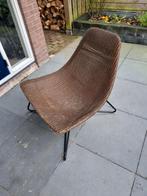 Ikea rieten stoel, Ophalen, Gebruikt, Bruin, Metaal