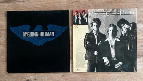 LP's 2x McGuinn, (Clark) & Hillman, Cd's en Dvd's, Vinyl | Rock, Zo goed als nieuw, Poprock, 12 inch, Ophalen of Verzenden