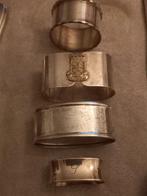 Antiek & Vintage verzilverden Servet/vingerdoek ringen, Ophalen of Verzenden
