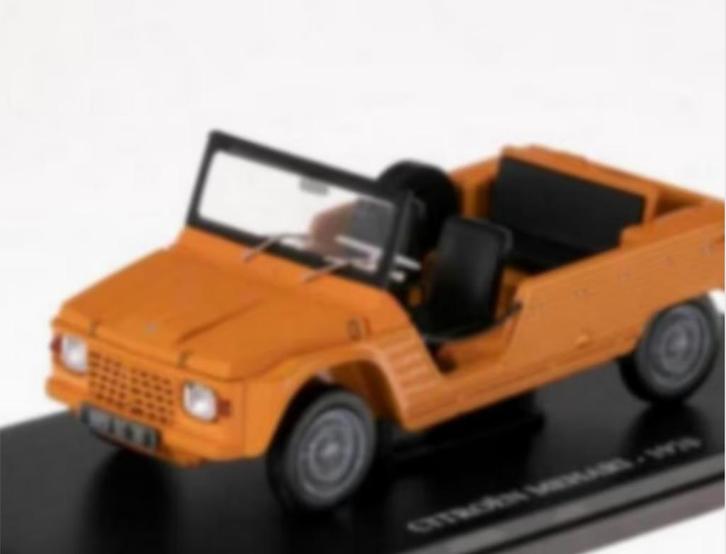 Citroen Mehari 1971 oranje AUTO VINTAGE nr. 39, Hobby en Vrije tijd, Modelauto's | 1:24, Nieuw, Auto, Overige merken, Verzenden
