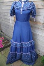 Jurk blauw Vintage mt S Maxi dress, Kleding | Dames, Jurken, Blauw, Vintage, Onder de knie, Zo goed als nieuw