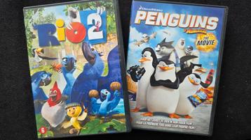DVD van Rio 2 en Penguins beschikbaar voor biedingen
