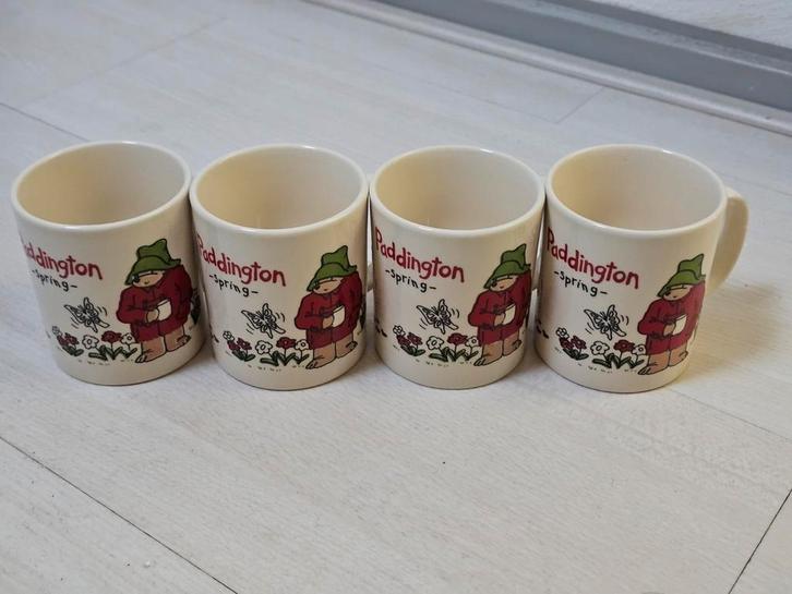 Douwe Egberts Paddington Mokken - 4 Stuks, Huis en Inrichting, Keuken | Servies, Zo goed als nieuw, Kop(pen) en/of Schotel(s)