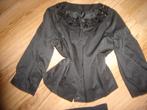 Dames Blouche mt 38, Kleding | Dames, Blouses en Tunieken, Ophalen of Verzenden, Zo goed als nieuw, Maat 38/40 (M), Zwart