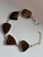 Rhodoniet Edelsteen Armband - Handgemaakt, Nieuw, Ophalen of Verzenden, Roze, Met edelsteen