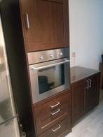 Keuken kast met Inbouw oven, Ophalen, Wit