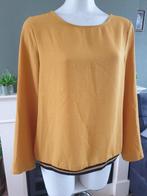 Anna mooie okergele top shirt mt M 38 40 Gratis verzenden, Maat 38/40 (M), Geel, Zo goed als nieuw, Lange mouw