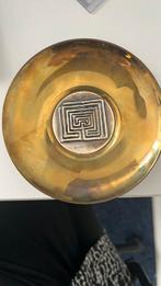 Lalounis vintage schaaltje zilver en brons, Ophalen of Verzenden