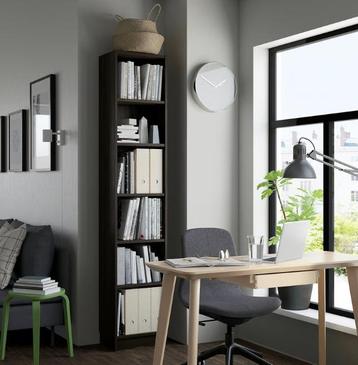 IKEA Billy Boekenkast, zwart eikenpatroon - afbeelding 1