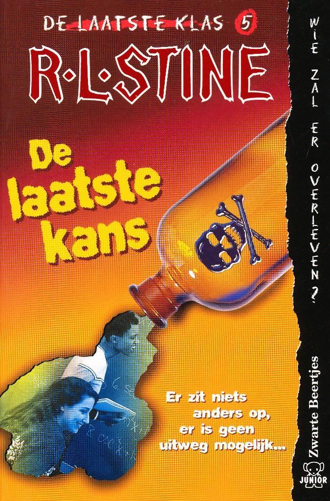 De Laatste klas dl 5 - De laatste kans - R.L. Stine  Er zit, Boeken, Kinderboeken | Jeugd | 13 jaar en ouder, Gelezen, Verzenden