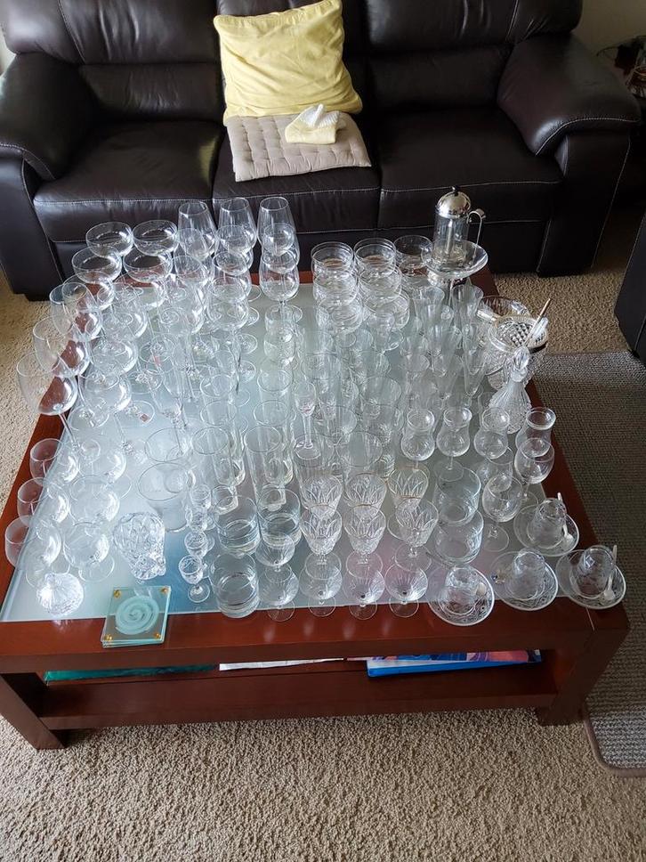 Diverse Glazen Collectie - Verschillende Soorten, Huis en Inrichting, Keuken | Servies, Gebruikt, Glas of Glazen, Effen, Glas