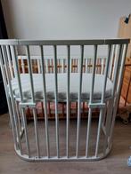 Co-slaper Babybay Boxspring wit + matras + bedslang, Kinderen en Baby's, Babywiegjes en Ledikanten, Ophalen, Gebruikt, Ledikant