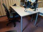 Te koop: 2 bureaus 80x180, Huis en Inrichting, Bureaus, Ophalen, Gebruikt