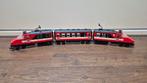 Lego Trein 7745 + transformator, extra rails en lantaarns, Ophalen of Verzenden, Gebruikt, Complete set, Lego