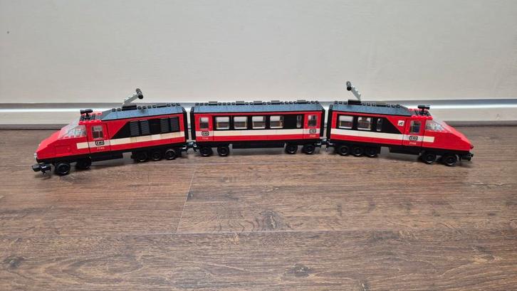 Lego Trein 7745 + transformator, extra rails en lantaarns, Kinderen en Baby's, Speelgoed | Duplo en Lego, Gebruikt, Lego, Complete set