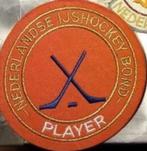 Gezocht ijshockey embleem Nederlandse IJshockey Bond Player, Ophalen of Verzenden, Zo goed als nieuw, Overige typen