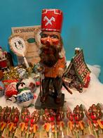 Antieke Notenkraker Mijnwerker Kerstdecoratie Hout, Gebruikt, T, Ophalen of Verzenden, N