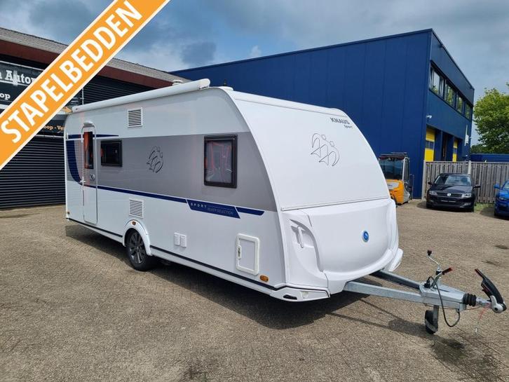 Knaus Sport Silver Selection 540 FDK Mover, Luifel, Stapelbe, Caravans en Kamperen, Caravans, Bedrijf, tot en met 6, 1250 - 1500 kg