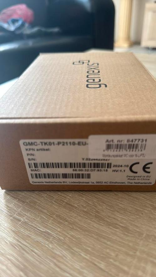 GENEXIS GLASVEZEL MEDIACONVERTER TK01 FTTH NAAR RJ45 NIEUW, Computers en Software, Netwerk switches, Nieuw, Ophalen of Verzenden