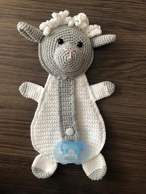 Speenknuffel schaap, Kinderen en Baby's, Kraamcadeaus en Geboorteborden, Nieuw, Kraamcadeau, Ophalen of Verzenden