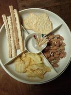 tupperware vintage party server en schaal, Huis en Inrichting, Keuken | Tupperware, Ophalen of Verzenden, Gebruikt, Wit, Schaal