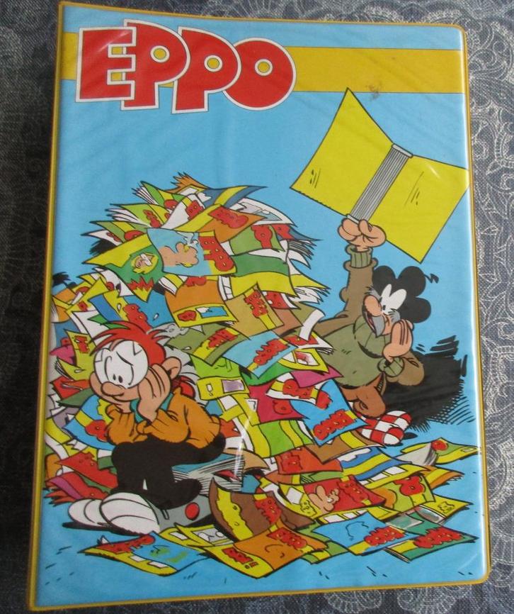 vintage stripboek Eppo 1981 - 31 nummers in map, Boeken, Stripboeken, Complete serie of reeks, Ophalen of Verzenden