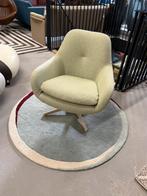 Nieuw Pode Sparkle Fauteuil Draai stoel stof groen, Huis en Inrichting, Fauteuils, Nieuw, 75 tot 100 cm, Ophalen of Verzenden