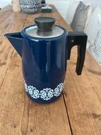 Emaille Koffiepot- retro, Huis en Inrichting, Keuken | Servies, Overige materialen, Gebruikt, Overige typen, Ophalen of Verzenden
